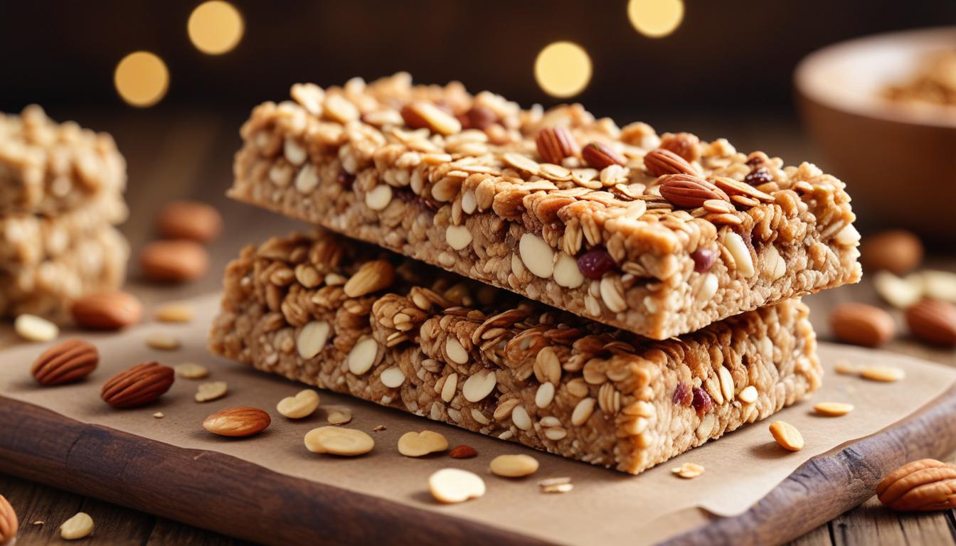 Enerji Patlayan Glutensiz Granola Bar