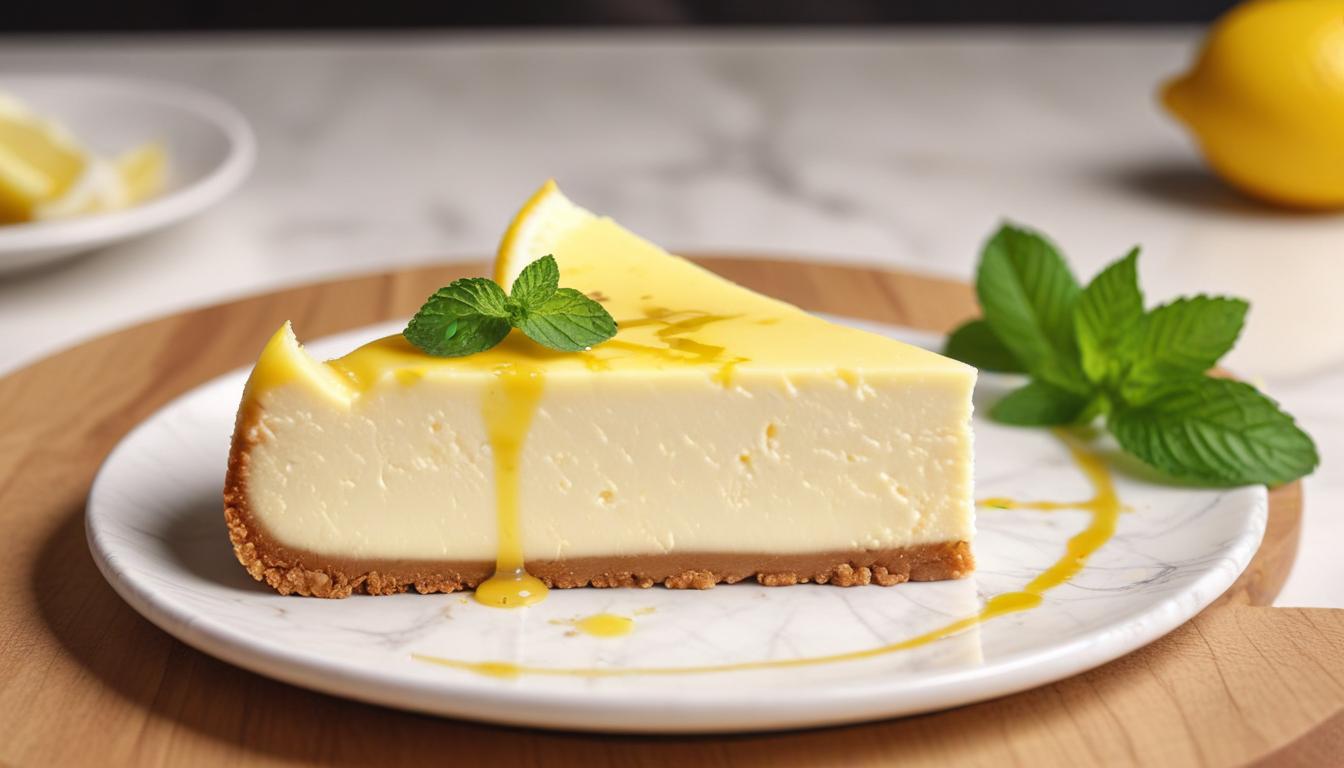 Ferahlık Kaynağı Limonlu Glutensiz Cheesecake